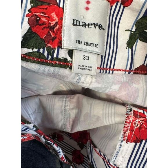 New Anthropologie The Colette Cropped Wide-Leg Trousers by Maeve: Magic Fabric E - Picture 8 of 8